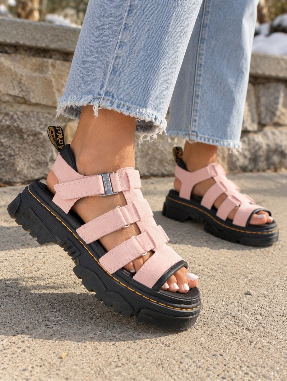 Dr. Martens Mattison 3Strap Sandals Size 9